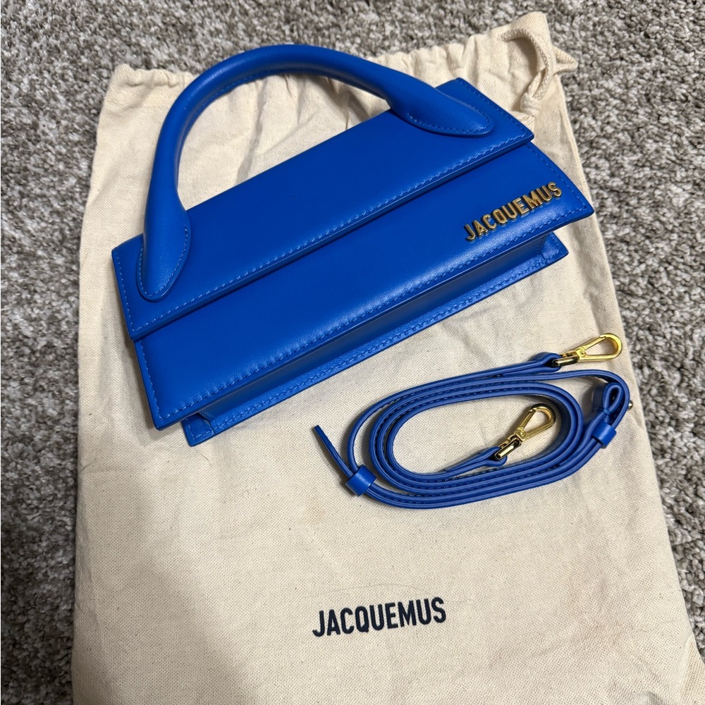 Jacquemus Le Chiquito Vibrant Blue Mini Bag